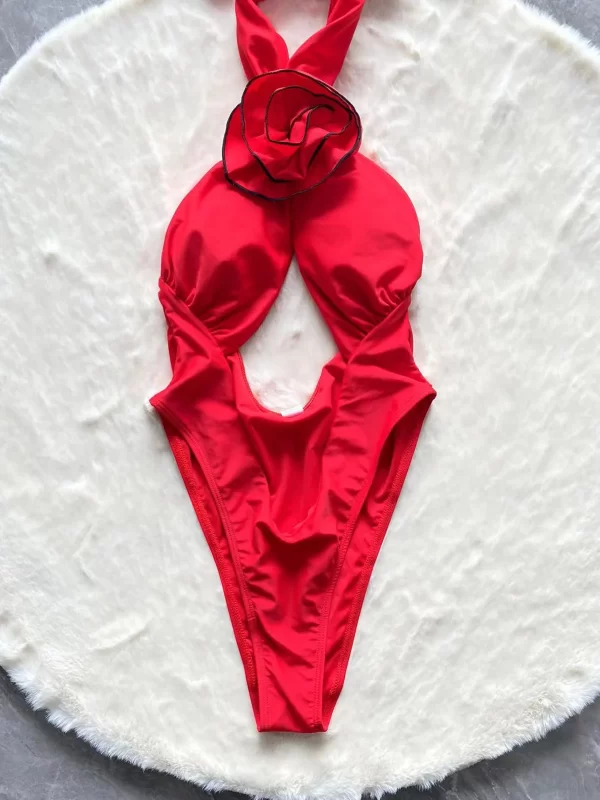 Maiô 3D Flower Extreme Micro Bikini