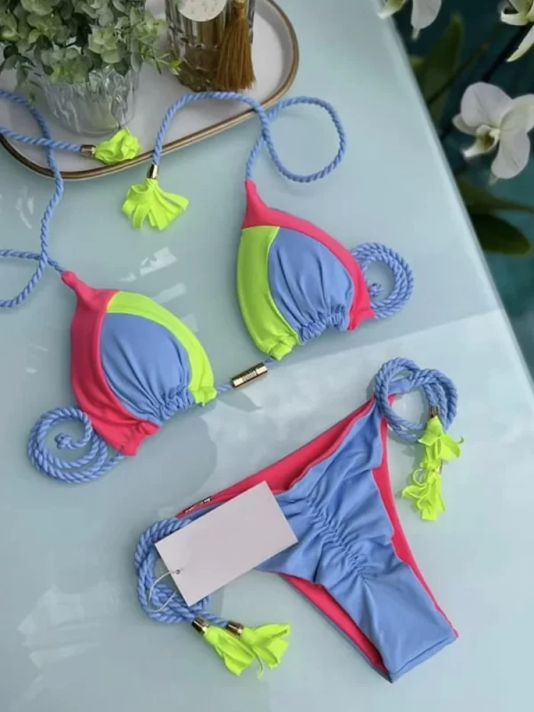 Conjunto de Biquíni Especial Imenda Azul