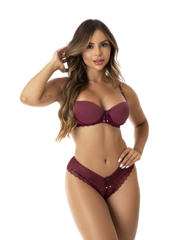 Conjunto de bojo com calesson – Rosa