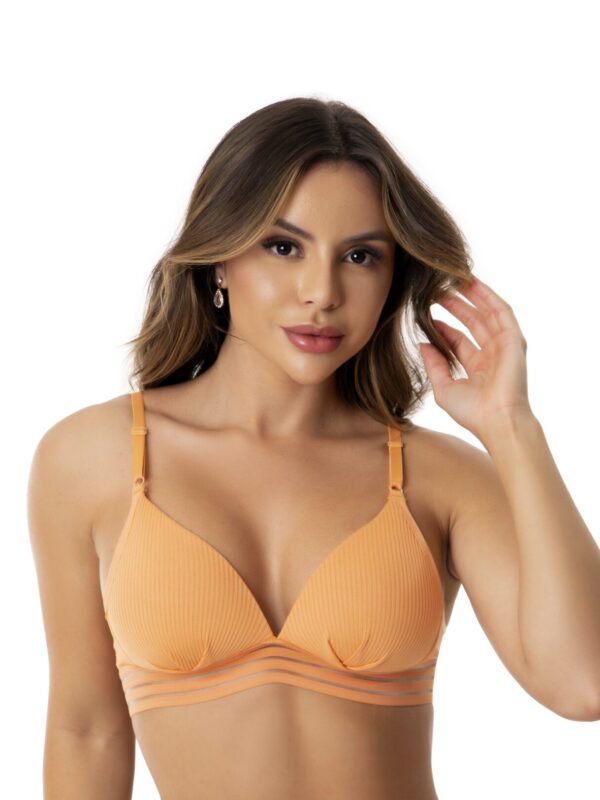 Soutien Push Up Canelado com Elástico – Maiara