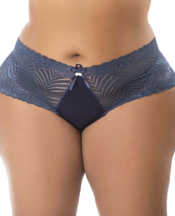 Calesson Plus Size com Lateral em Renda – Tatiana
