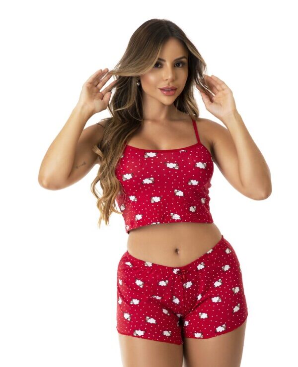 Baby Doll em Suede Estampado – Virgínia