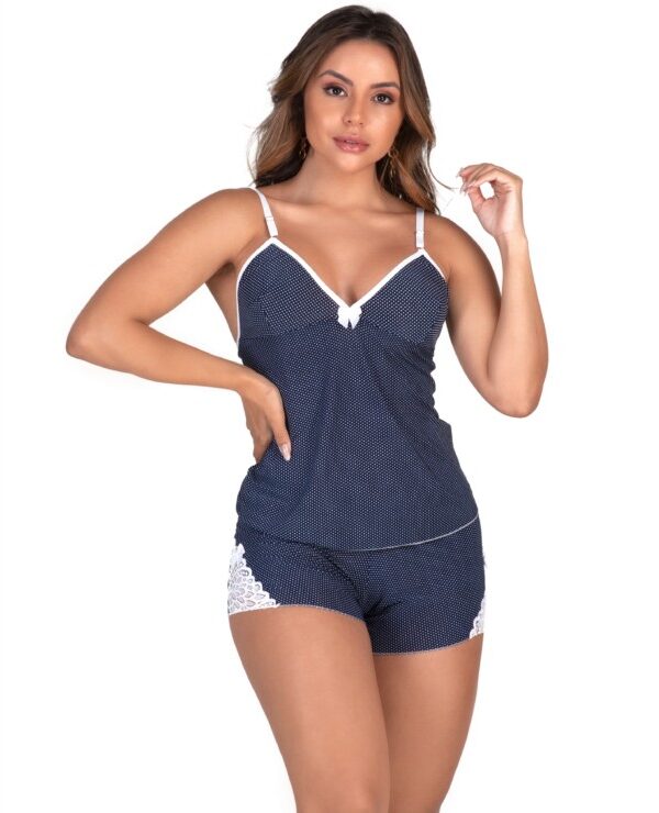 Short doll com renda aberta nas costas – Mariana