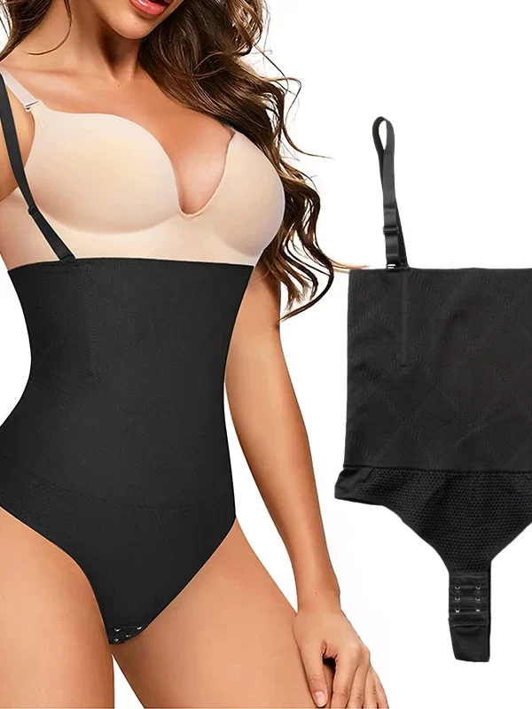 Body Modelador Feminino com Controle de Abdômen e Realce do Bumbum